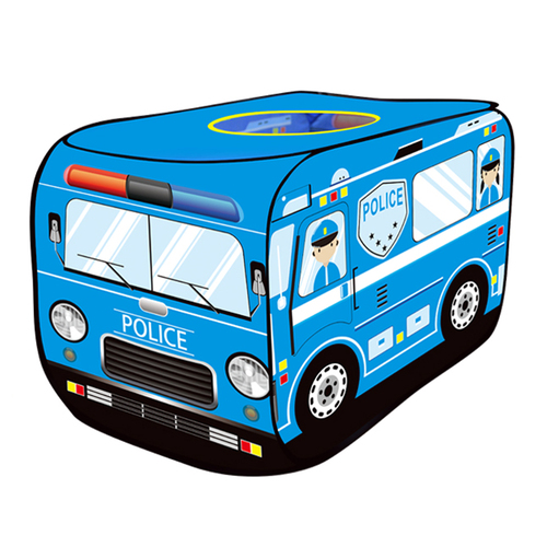 Cort de joaca pentru copii, POLICE BUS