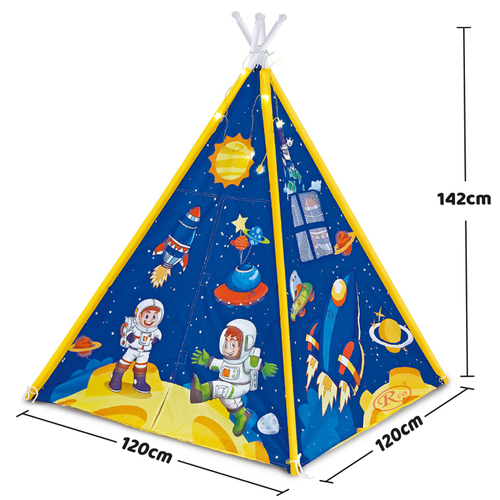 Cort de joaca pentru copii cu luminite – Exploram Spatiul