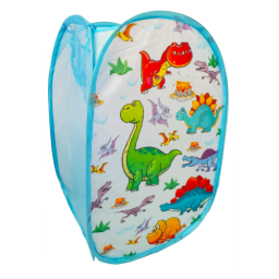 Cos depozitare cu asamblare Pop Up, Friendly Dinosaurs, 58 x 32 x 34, 40L