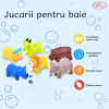 Set jucarii pentru baie, Animalute Safari RCO®, +6 luni