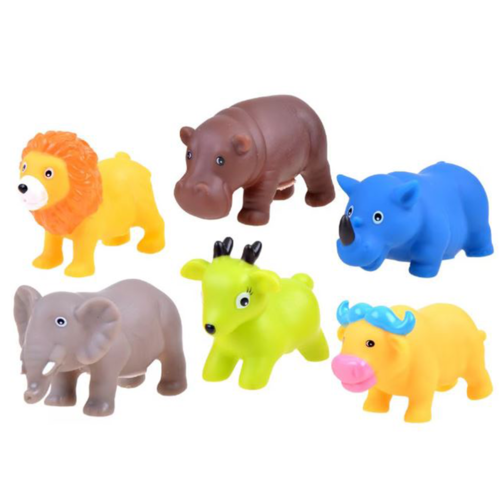 Set jucarii pentru baie, Animalute Safari RCO®, +6 luni