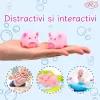 Set jucarii pentru baie, Familia Porcusorilor RCO®, 3+ ani