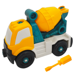 Jucarie DIY educationala demontabila pentru dezvoltarea motricitatii, Echipa Istetilor Betoniera RCO