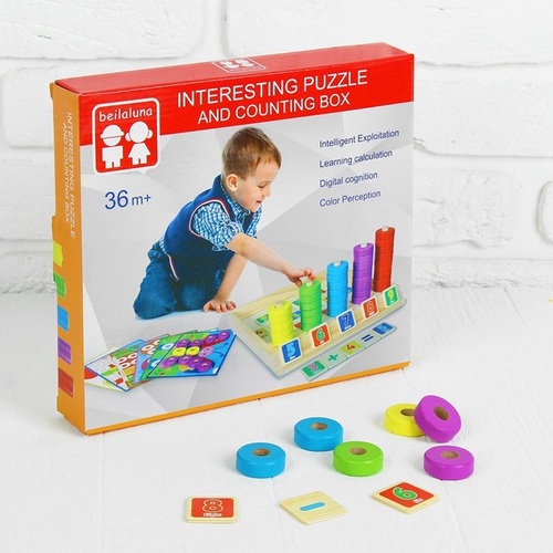 Puzzle educativ Montessori