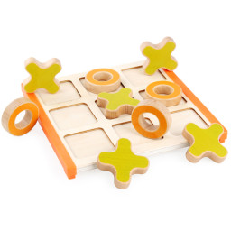 Joc educativ - X si 0 - din lemn