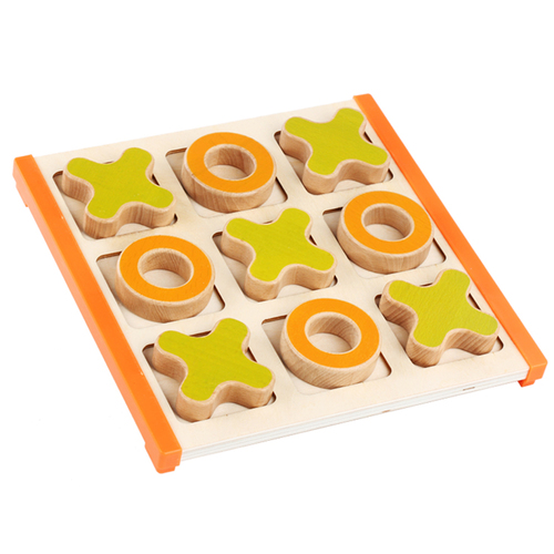 Joc educativ - X si 0 - din lemn