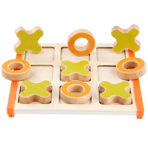 Joc educativ - X si 0 - din lemn