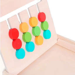 Joc Montessori – Labirint asociere culori 2 in 1