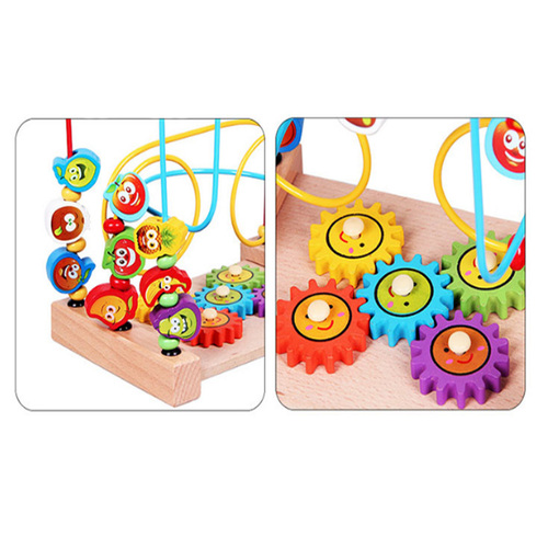 Joc educativ 2 in 1 Labirintul Montessori