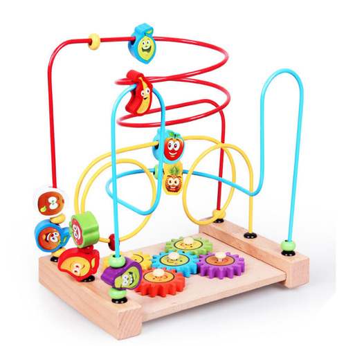 Joc educativ 2 in 1 Labirintul Montessori