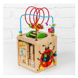 Centru de activitati 6 in 1 educativ Montessori