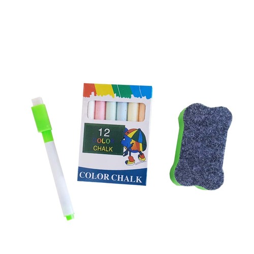 Tabla Magnetica cu Doua Fete, cu Litere, Cifre,Tetris si accesorii, 90 x 55 cm, din lemn