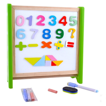 Tabla magnetica 3 in 1 cu abac si cifre 