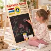 Set pentru scris, desen, alfabet, matematica si invatarea orei