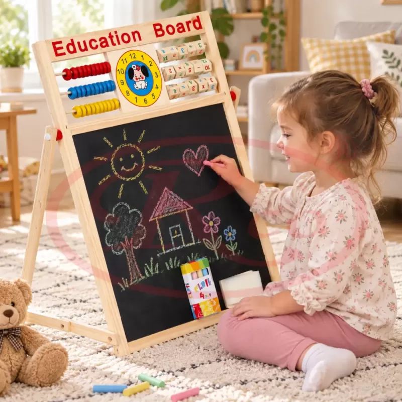 Set pentru scris, desen, alfabet, matematica si invatarea orei