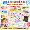 Set pentru scris, desen, alfabet, matematica si invatarea orei