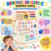 Set pentru scris, desen, alfabet, matematica si invatarea orei