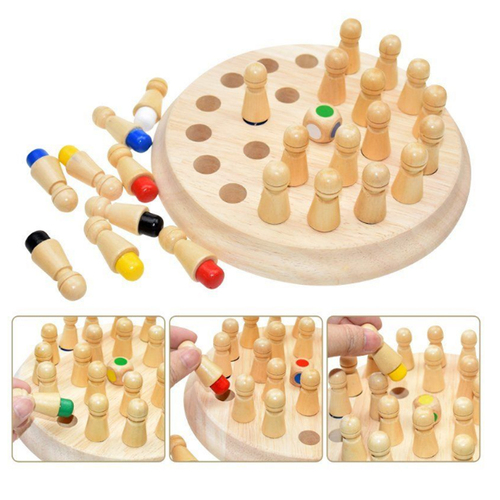 Joc memorie din lemn Memory Chess