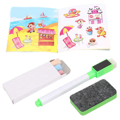 Tablita magnetica cu 2 fete si accesorii