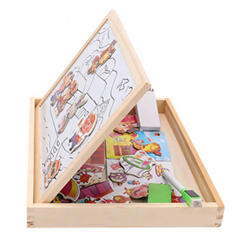 Tablita magnetica cu 2 fete si accesorii