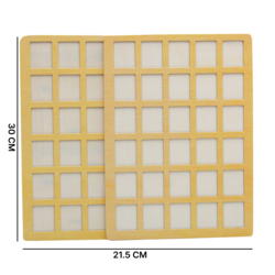 Joc de memorie si inteligenta din lemn tip Mahjong - Right Brain Memory Game RCO cu 82 piese