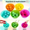 Joc Educativ cu 5 activitati – Indemanare, asociere, sortare, memorie si logica, pentru stimulare cognitiva si motricitate fina