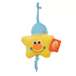 Jucarie muzicala din plus RCO, cu activare delicata si agatatoare, 23 cm