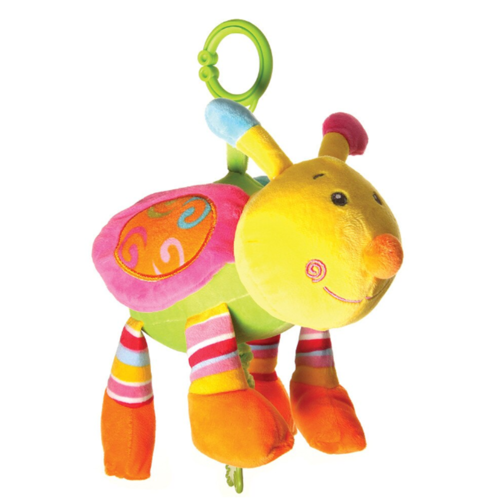 Jucarie muzicala din plus RCO, cu activare delicata si agatatoare, 23 cm