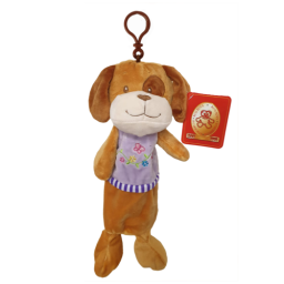 Jucarie de plus tip breloc, cu spatiu depozitare, 35 cm, Catel