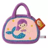 Jucarie din plus tip gentuta cu sirena, Mov, 26 cm
