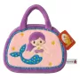 Jucarie din plus tip gentuta cu sirena, Mov, 26 cm