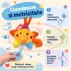 Jucarie muzicala din plus RCO cu agatatoare si activare delicata, 20cm, Steluta