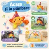Jucarie muzicala din plus RCO cu agatatoare si activare delicata, 20cm, Steluta