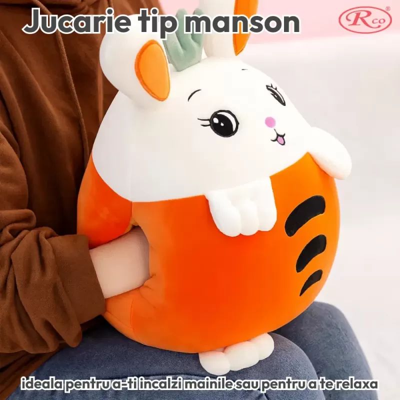Jucarie Plus Multifunctionala 3 in 1 - Jucarie, perna si paturica pufoasa