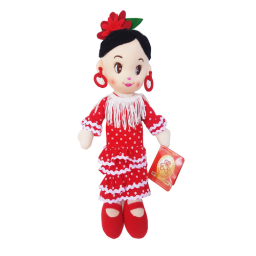 Papusa material textil RCO, 35 cm