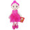 Papusa material textil RCO, Roz, 35 cm