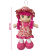 Papusa material textil RCO, Roz, 35 cm, +18luni