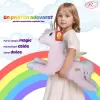 Unicorn Curcubeu din plus catifelat, 60 cm, +3 ani