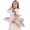 Unicorn Curcubeu din plus catifelat, 60 cm, +3 ani