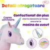 Unicorn Curcubeu din plus catifelat, 60 cm, +3 ani