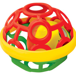 Minge siliconata cu zornaitoare pentru bebelusi