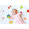 Set jucarii zornaitoare cu forme inovatoare, texturi diferite, multicolore, 10 buc, + 3 luni