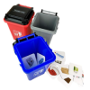Joc educativ sortarea deseurilor pe culori Garbage classification, 100 carduri, 1-4 jucatori, +4 ani