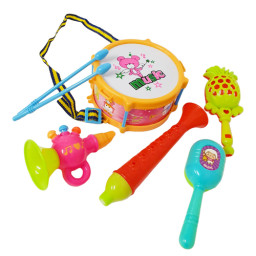 Set instrumente muzicale pentru copii, 5 piese