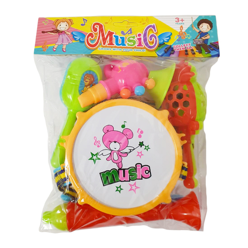 Set instrumente muzicale pentru copii, 5 piese