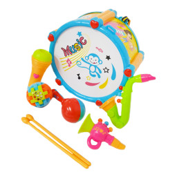 Set instrumente muzicale pentru copii, 6 piese