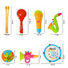 Set instrumente muzicale pentru copii, 6 piese
