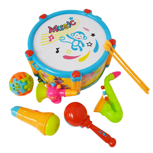 Set instrumente muzicale pentru copii, 6 piese