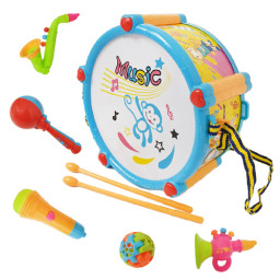 Set instrumente muzicale pentru copii, 6 piese