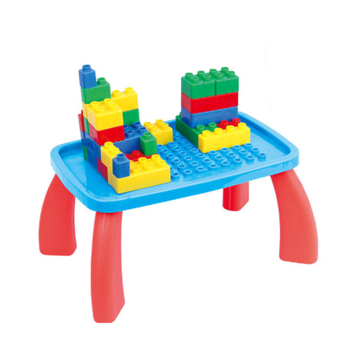 Set cuburi constructie cu carucior 81 piese